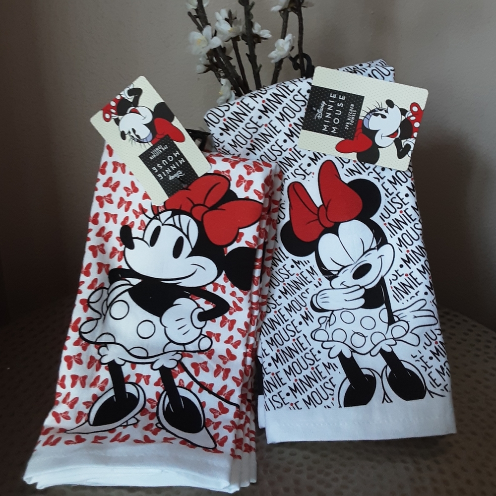 Disney Minnie Mouse Towel Sets NWT